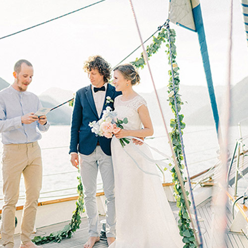 sailboat weddings Dunedin clearwater sailing charter cruises
